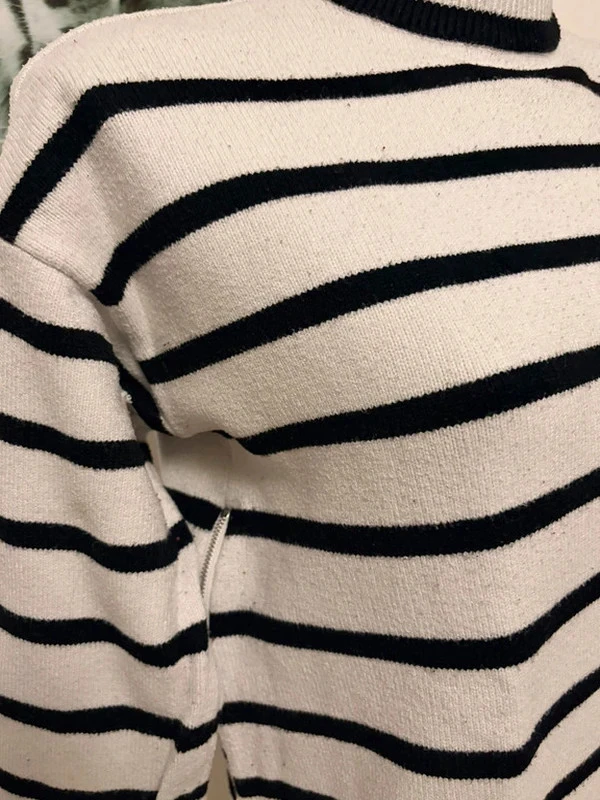 Jersey marinero Kiabi blanco & negro – Talla M 🙏 – photo 3